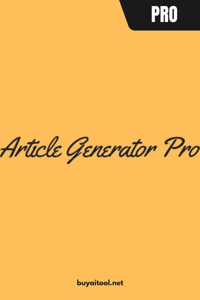 Article Generator Pro